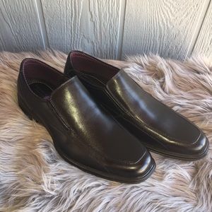 Perry Ellis Portfolio Black Men’s dress shoes NWOT